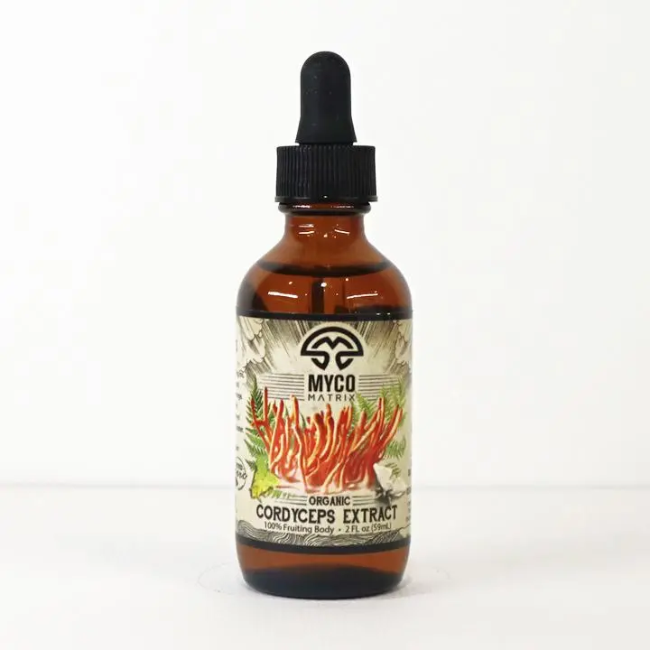 Mycomatrix Cordyceps Extract – Energy & Endurance Dual-Extract Tincture 1