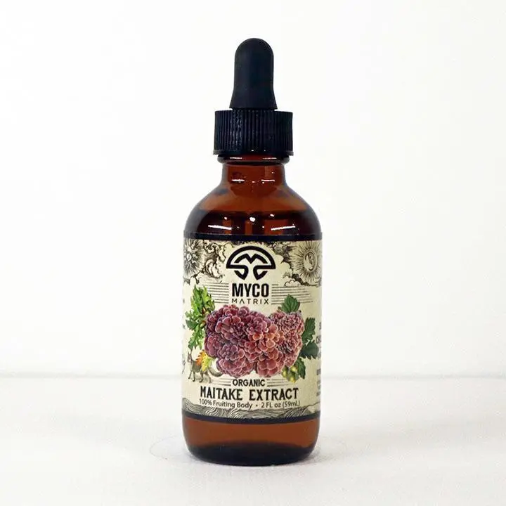Mycomatrix Maitake Extract – Metabolic & Immune Dual-Extract Tincture 1