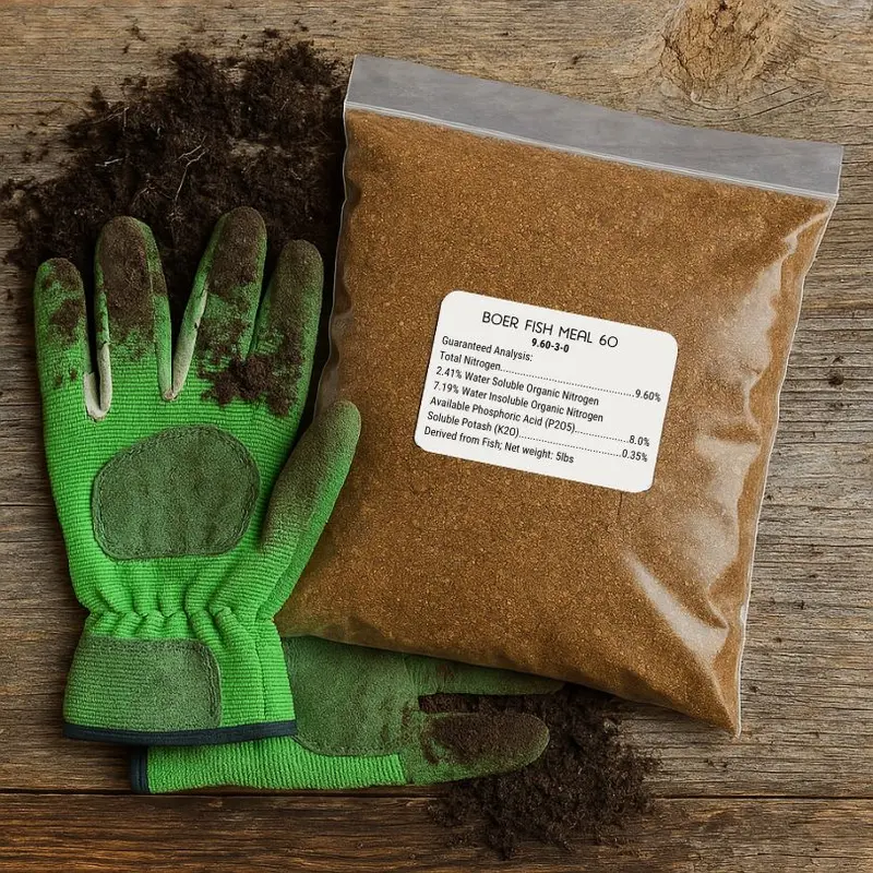 Natural Fish Meal Fertilizer – 5 Lb Bag 1