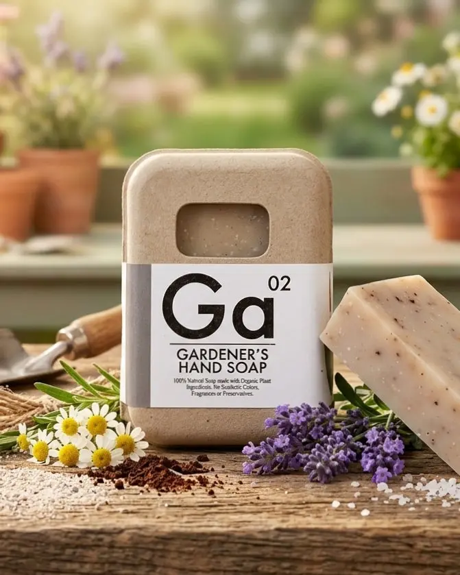 Natural Gardener’S Hand Soap – Organic & Exfoliating 1