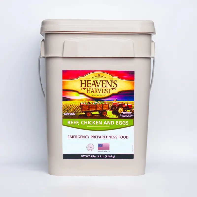One-Month Protein Survival Kit – 132 Servings Emergency Food Supply 1