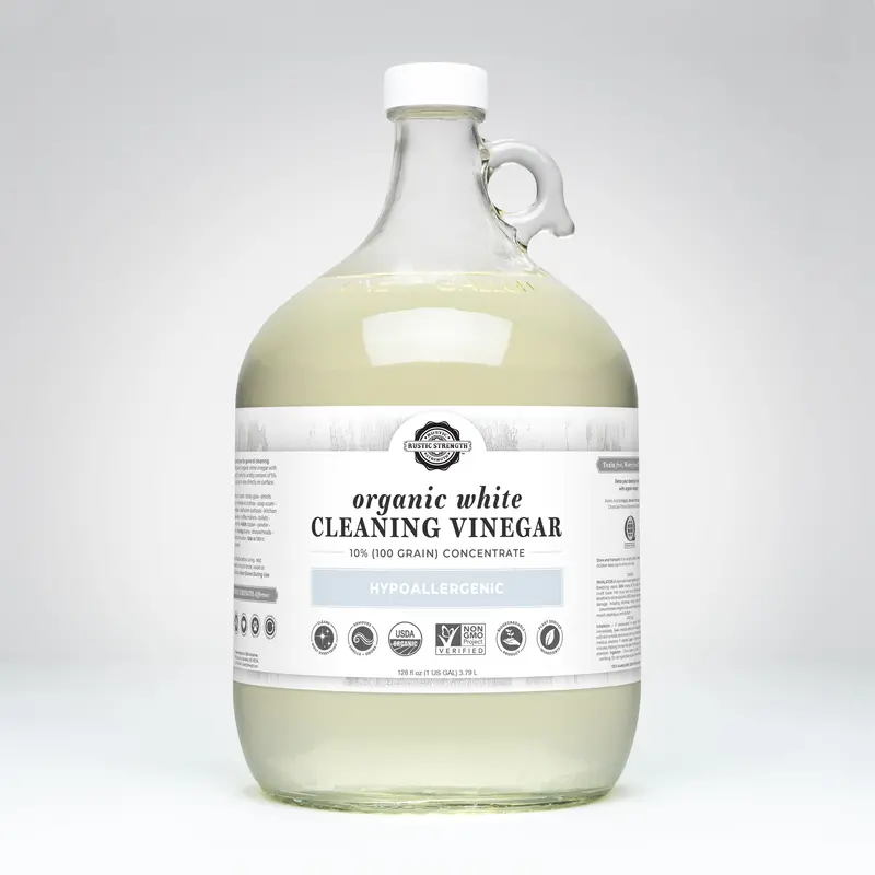 Organic White Cleaning Vinegar Concentrate – 10% Acidity (100 Grain) 4