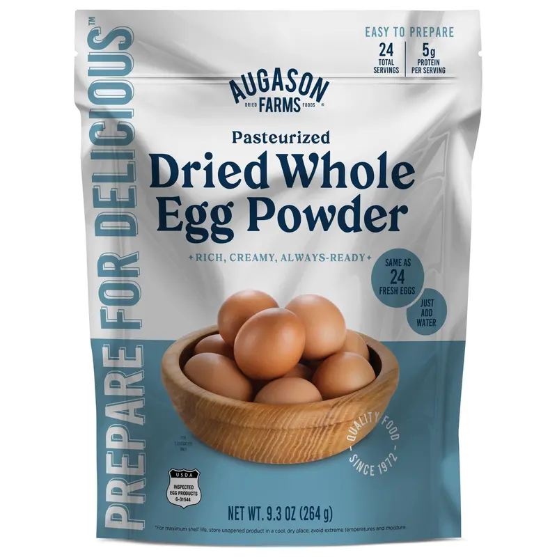 Pasteurized Whole Egg Powder – 24-Serving Pouch 1