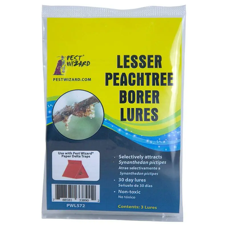 Pest Wizard Lesser Peachtree Borer Pheromone Lure – 3-Pack 1