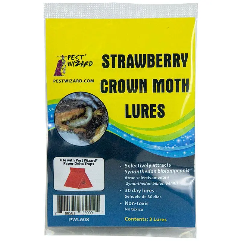 Pest Wizard Strawberry Crown Moth Trap – 3-Pack 1