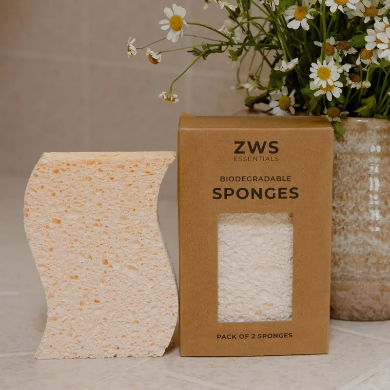 Plant-Based Cellulose Kitchen Sponges 1