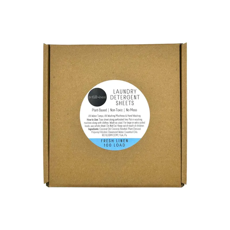 Plant-Based Laundry Detergent Sheets – 100 Loads, Eco-Conscious 1