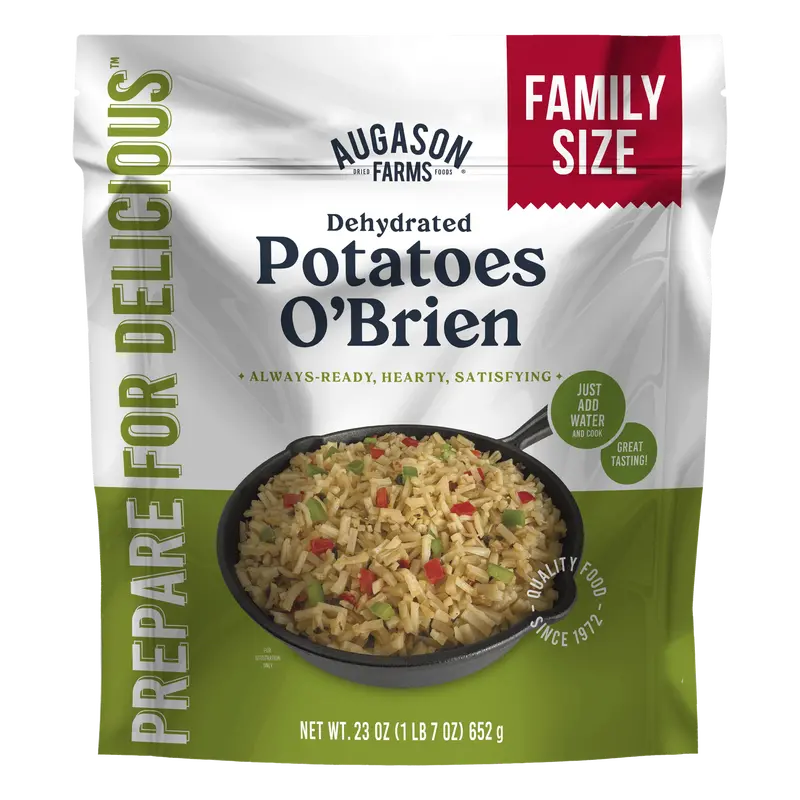 Potatoes O'Brien – Family-Sized Pouch (18 Servings) 1