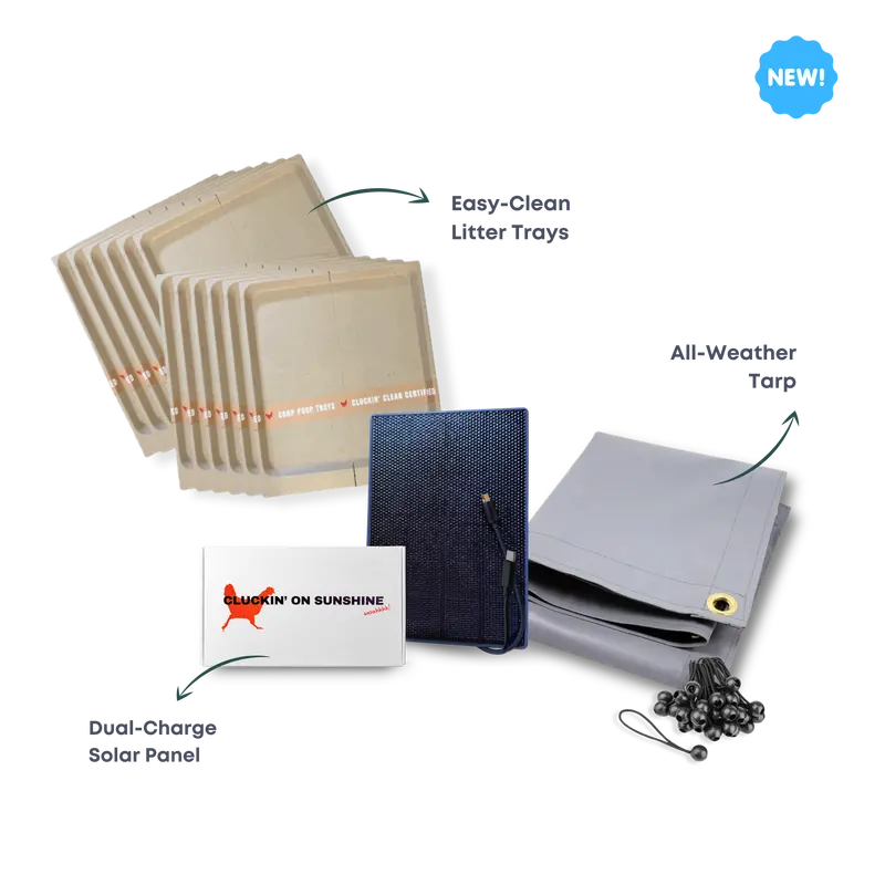 Power + Protect Solar Bundle – Complete Off-Grid Coop Energy & Security Kit 1