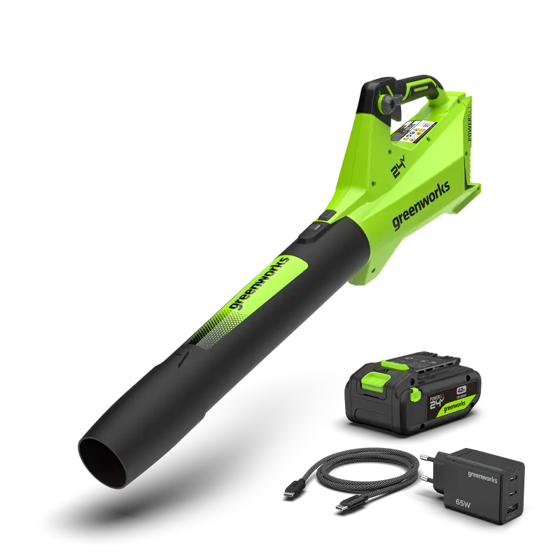 Powerall 24V 177 Km/H Leaf Blower With 4Ah Battery 1