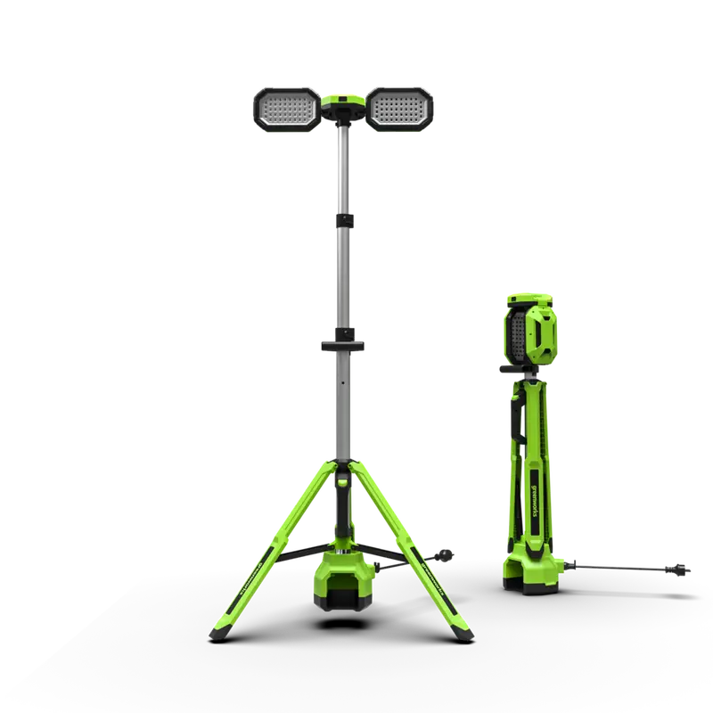 Powerall 24V Adjustable Tripod Work Light 1