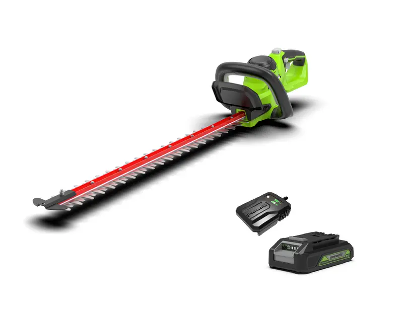 Powerall 24V Hedge Trimmer With 61Cm Blade And 2Ah Battery 1