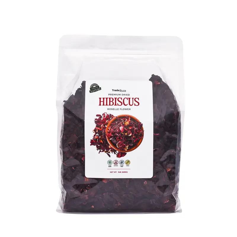 Premium Dried Hibiscus Flowers (16 Oz) – Triple-Washed, Sun-Dried Roselle Petals For Tea, Agua Fresca & Mixology 1