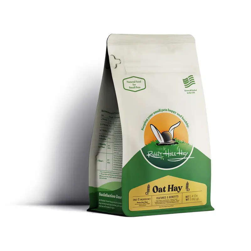 Premium Oat Hay For Rabbits – All-Natural & Food-Grade 1