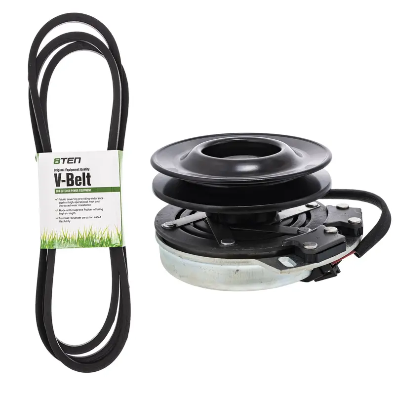 Pto Electric Clutch And Belt Kit For Yard-Man And Huskee Mk1006355 Mowers 1