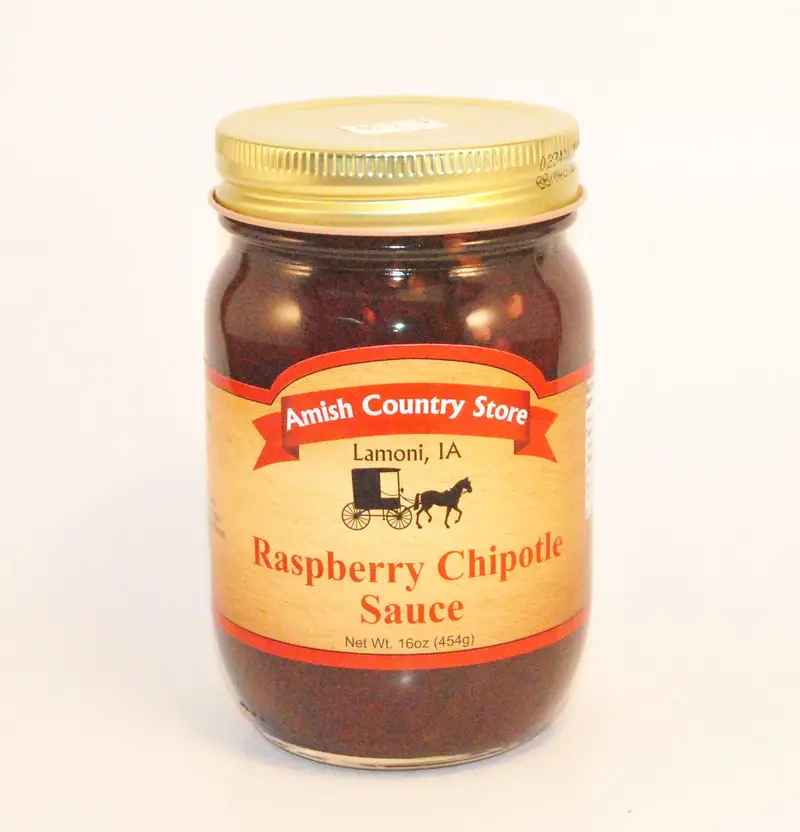 Raspberry Chipotle Sauce – Sweet & Smoky Condiment, 16 Oz 1