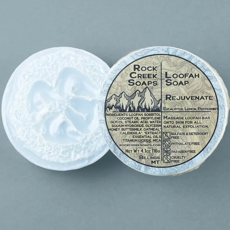 Rejuvenating Loofah Soap Bar 1
