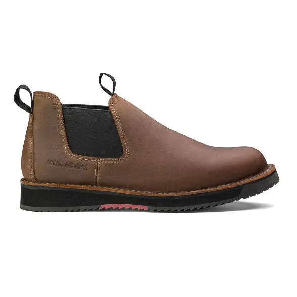 Romeo Heritage Brown Leather Slip-On Work Shoe 1