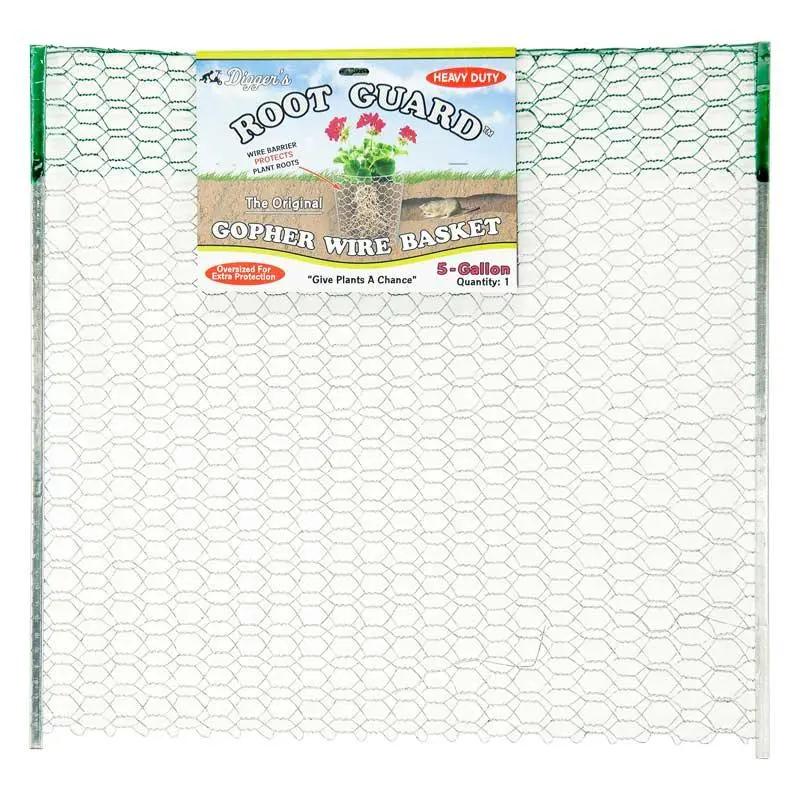 Root Guard Gopher Protection Basket – 5-Gallon Size 1