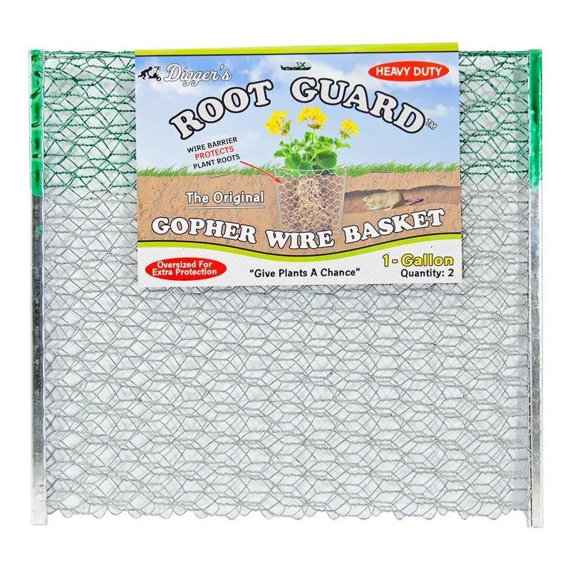 Root Guard Gopher Protection Baskets – 1-Gallon (2-Pack) 1