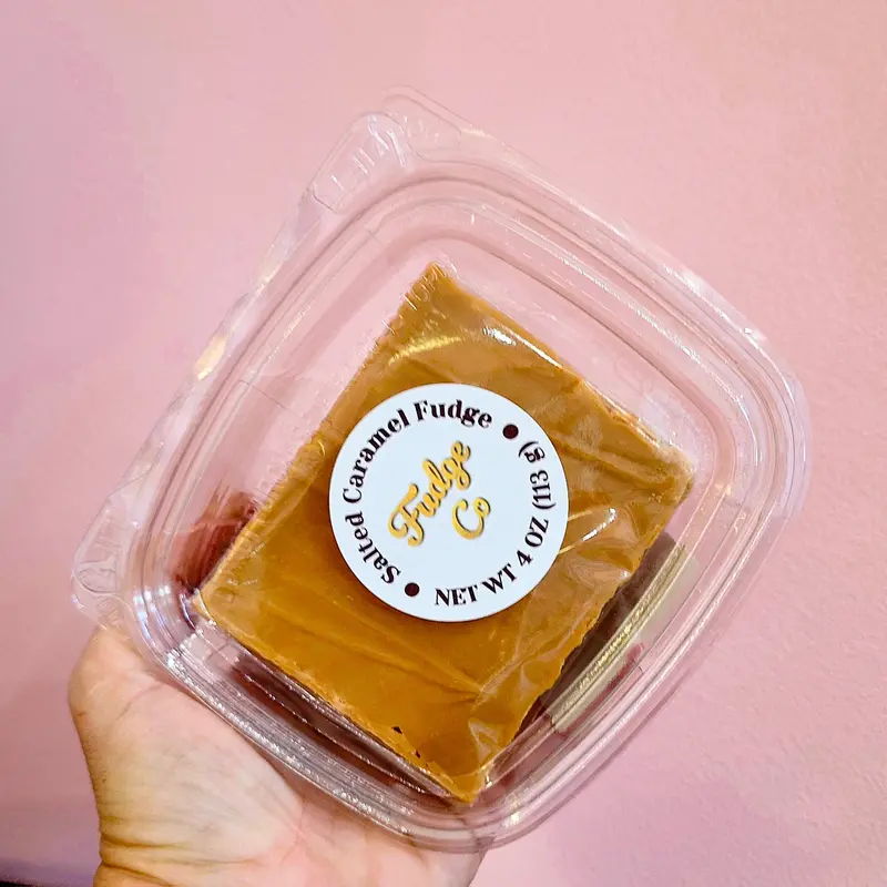 Salted Caramel Artisan Fudge 1