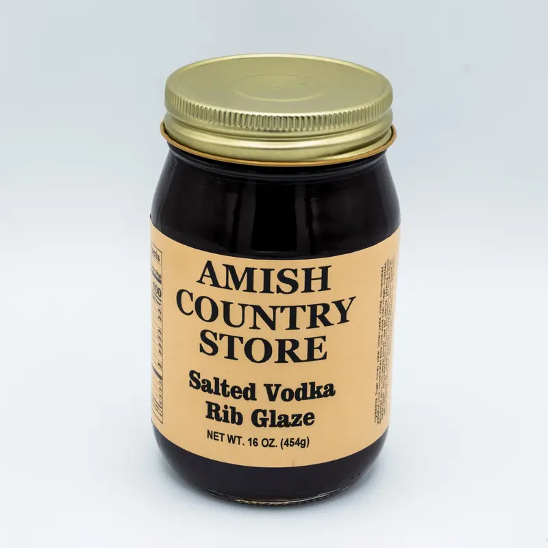 Salted Vodka Rib Glaze – Bold Barbecue Finish, 16 Oz 1