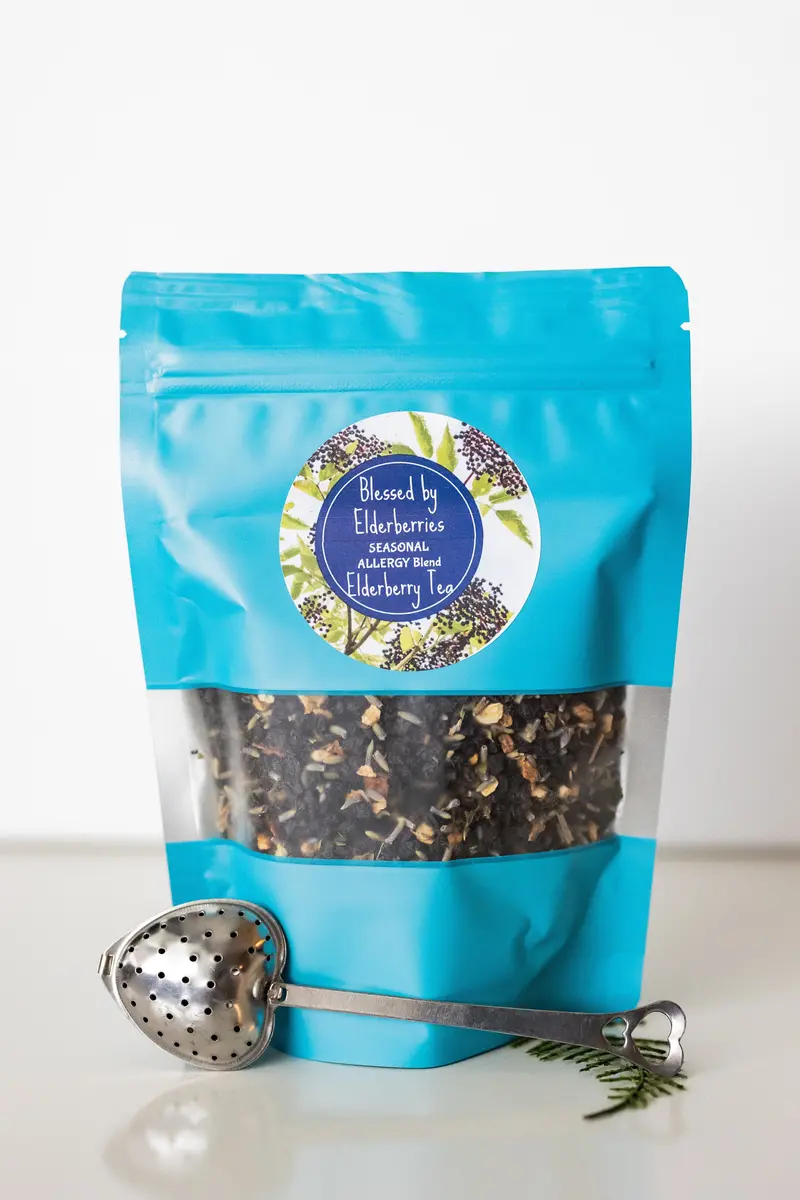Seasonal Allergy Relief Elderberry Tea – Soothing Herbal Infusion 2