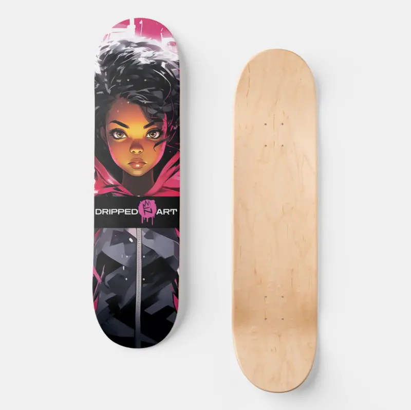 Shaniqua Slays Signature Skateboard Deck 1