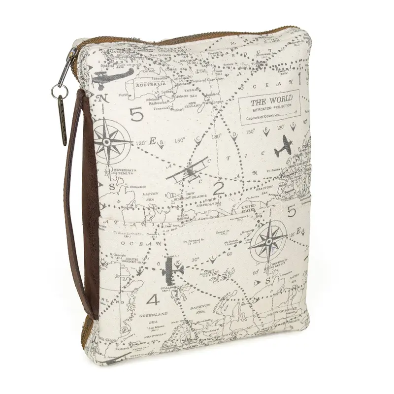Slim Airplane-Themed Bible Cover 1