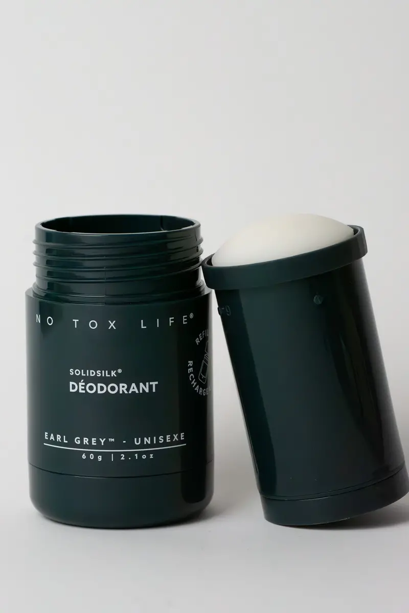 Solidsilk® Earl Grey Refillable Deodorant – Extra Strength Formula 1