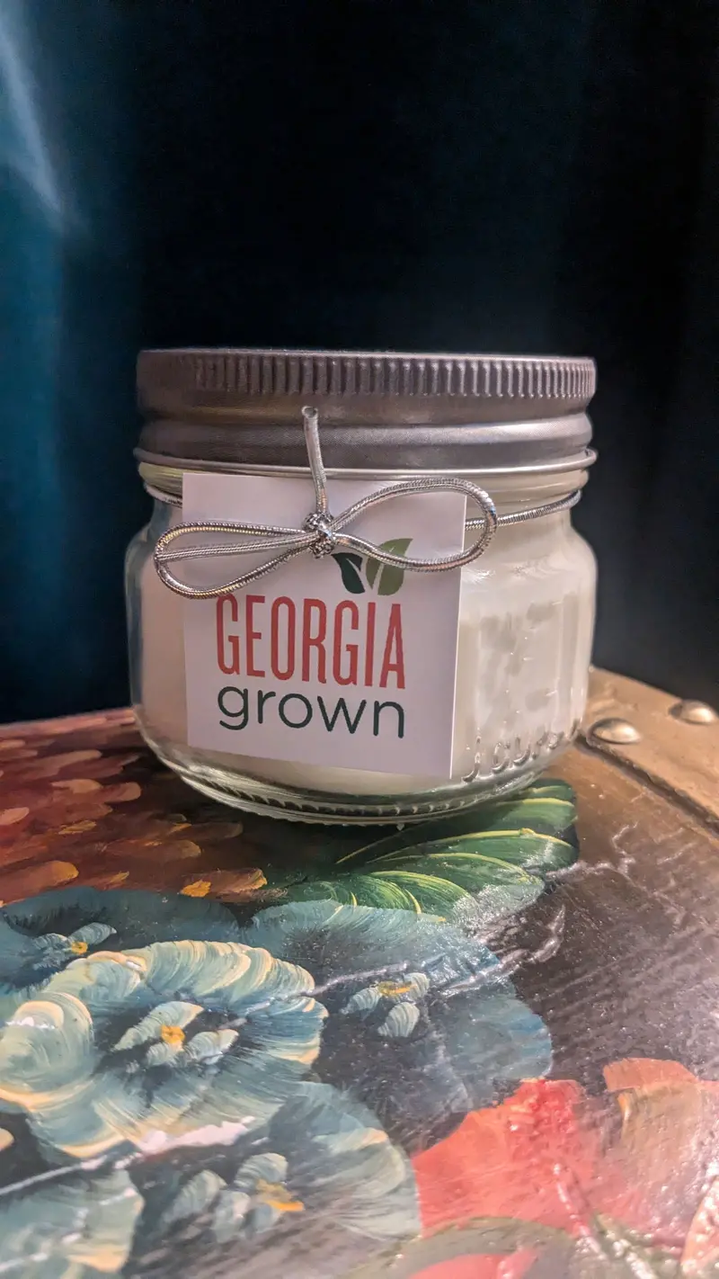 Southern Soy Peony Scented Candle – 12 Oz Luxury Jar 1