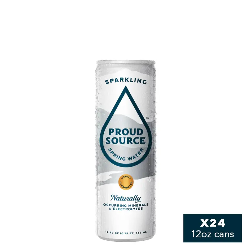 Sparkling Spring Water – Effervescent Can Format 1