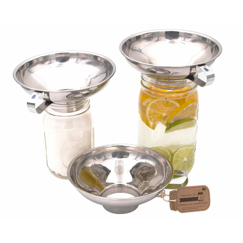 Stainless Steel Canning Funnel For Mason Jars 1