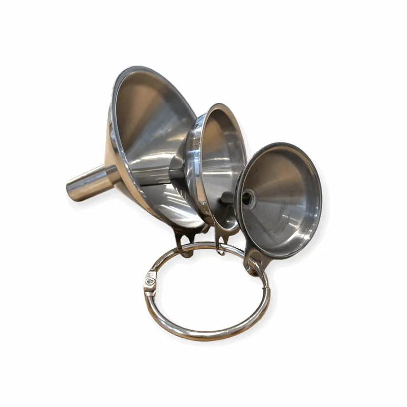 Stainless Steel Funnel Set – Precision Pouring Tools 1