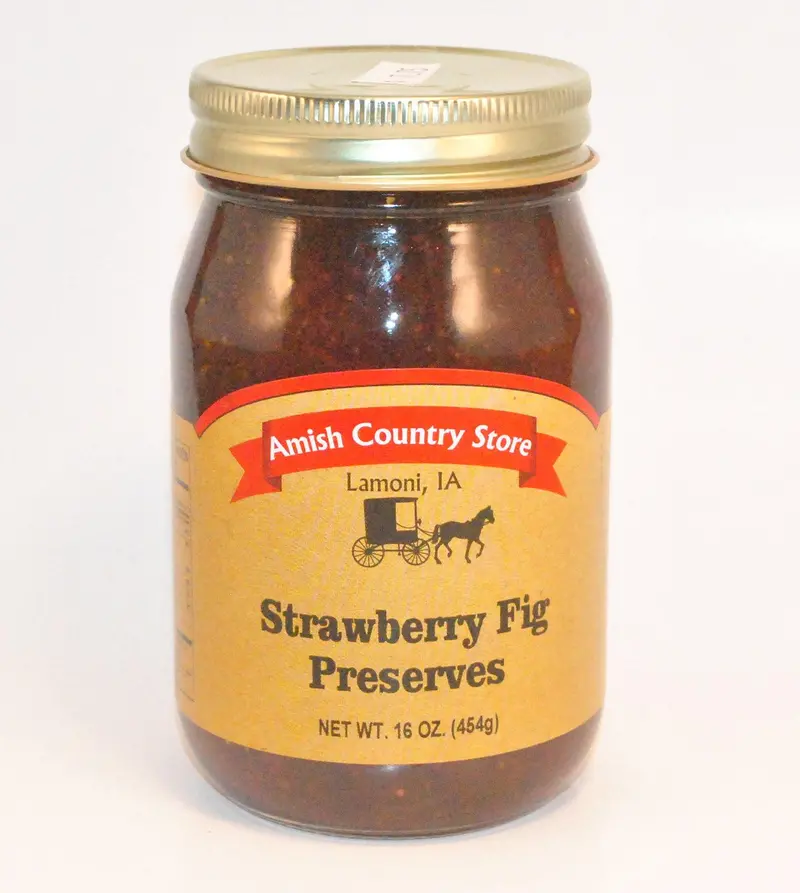 Strawberry-Fig Gourmet Preserve – 16 Oz 1