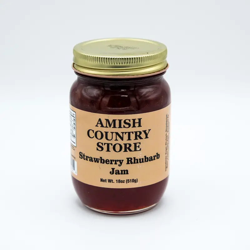 Strawberry Rhubarb Jam – Tart-Sweet Spring Blend, 18 Oz 2