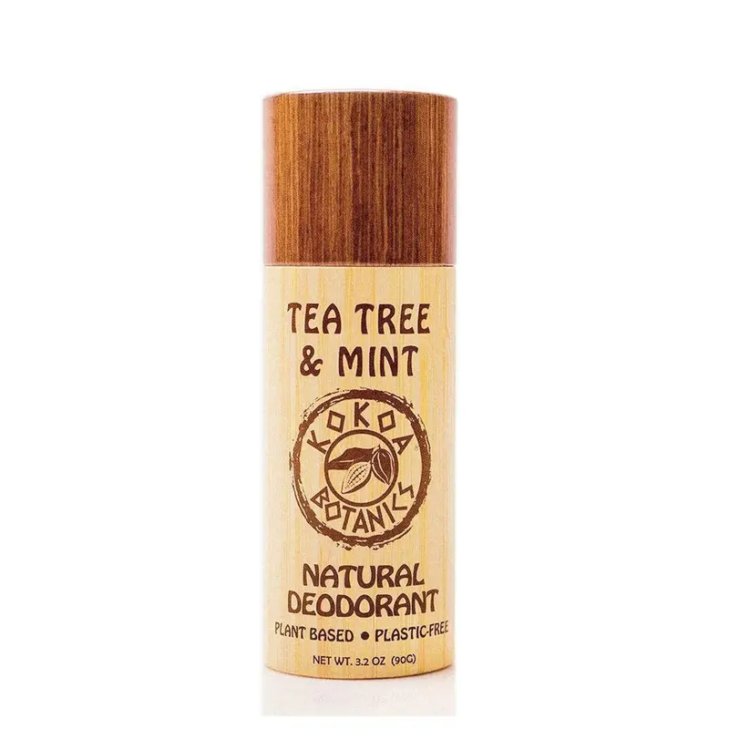 Tea Tree + Mint Natural Sport Deodorant – Aluminum-Free, Plastic-Free (3.2 Oz) 1