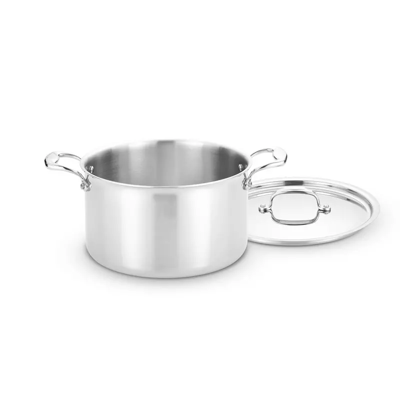 Titanium Series 8-Quart Durable Stock Pot With Vented Lid 1