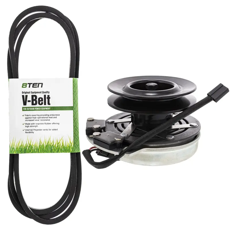 Troy-Bilt, Yard-Man & Yard-Machines Mk1006353 Electric Pto Clutch And Belt Kit 1