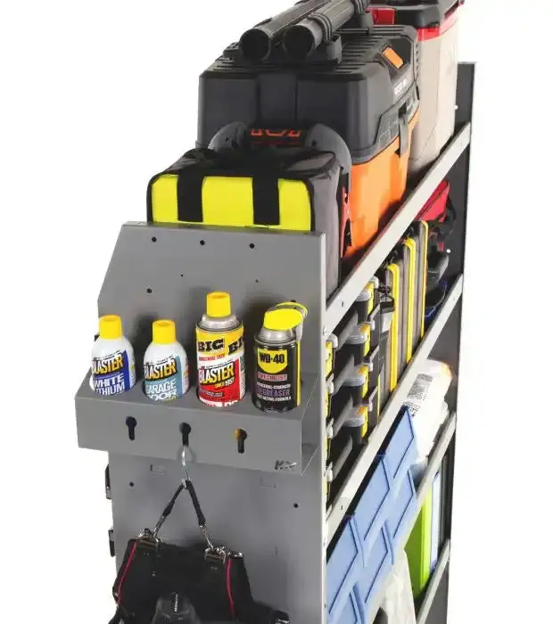 Universal Rattle Can Holder – Holds Four 12-Ounce Spray Cans Securely 1
