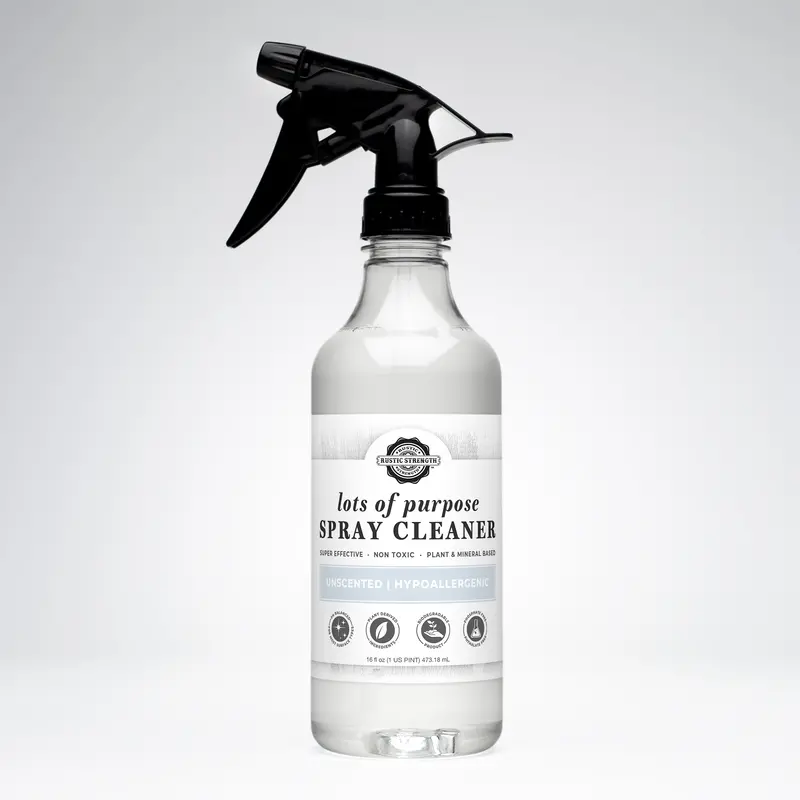 Unscented Multi-Surface Spray Cleaner – Non-Toxic, Plant-Derived Formula 1