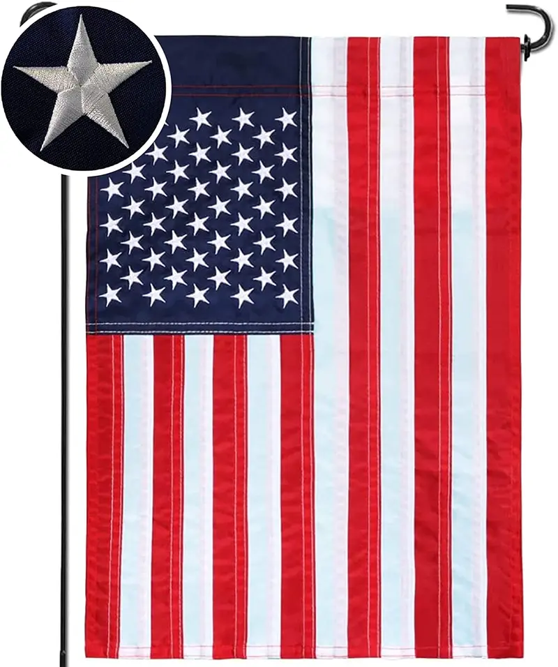 Usa-Made Garden-Sized American Flag For Outdoor Display 1