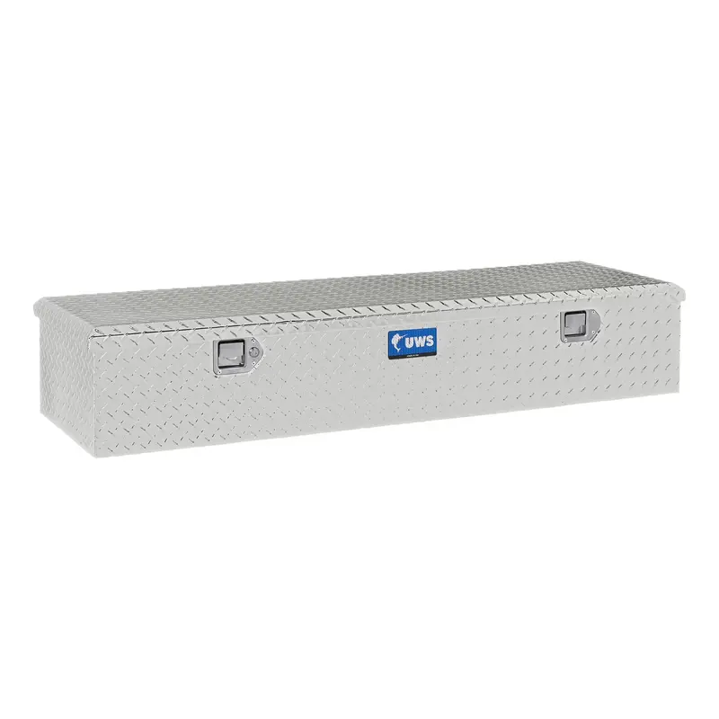 Uws Ec20081 Heavy-Duty Aluminum 58-Inch 5Th Wheel Truck Tool Box – Bright Silver Finish 1