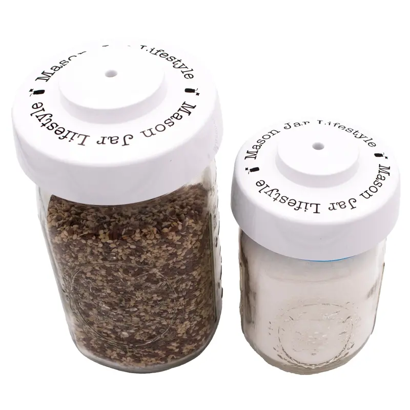 Vacuum Sealer Kit For Standard & Wide-Mouth Mason Jars 1