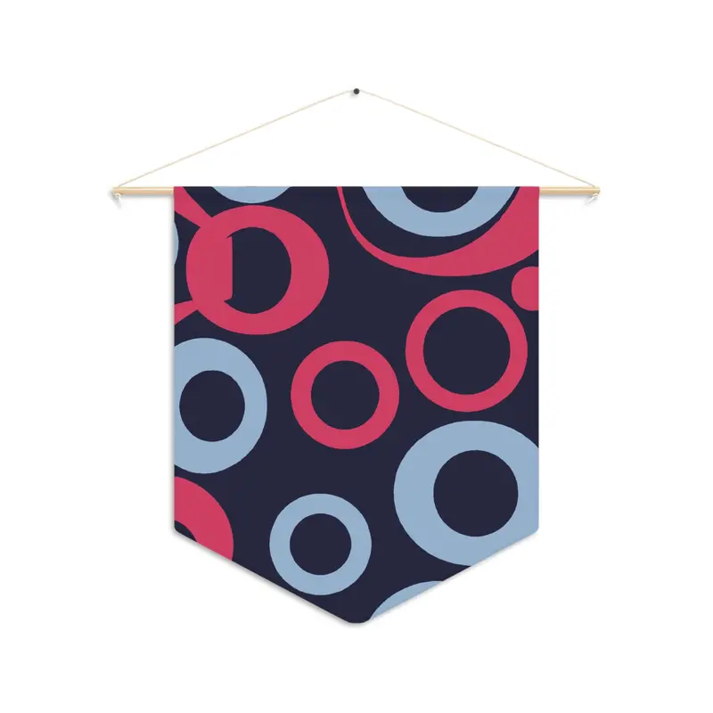 Whimsy Circles Decorative Tote 1