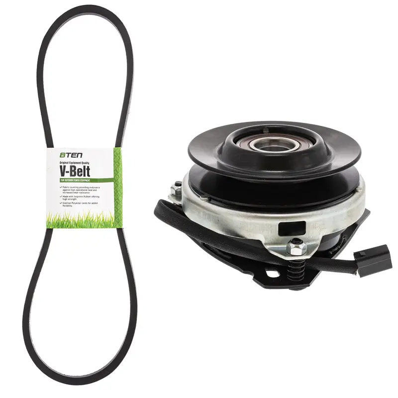 White Outdoor / Turf Power Mk1006364 Electric Pto Clutch And Belt Kit 1