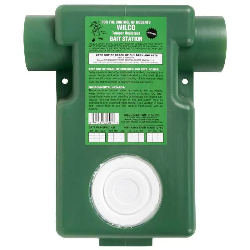 Wilco Rodent Bait Station – Secure Indoor/Outdoor Housing 1