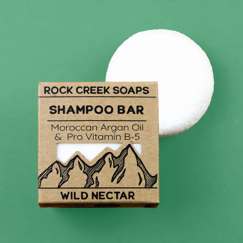 Wild Nectar Shampoo Bar With Vitamin B5 And Argan Oil 1