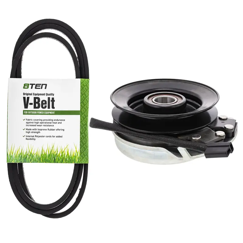 Winston Pro–Husqvarna–Poulan Pro Electric Pto Clutch & Belt Kit (Mk1006329) 1