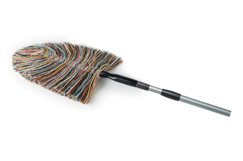 Wool Telescoping Duster – Extendable Reach Cleaning Tool With Natural Wool Bristles 1